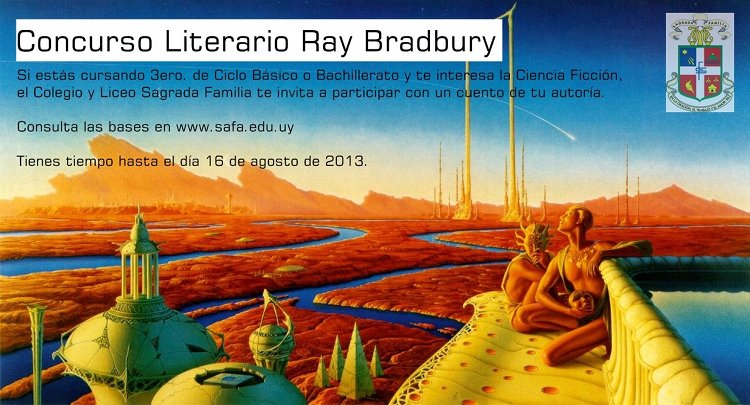 Afiche Concurso “Ray Bradbury”