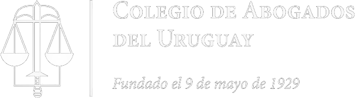 Logotipo del Colegio de Abogados del Uruguay
